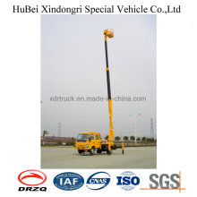 18m Isuzu Euro4 Telescopic Type Aerial Platform Truck